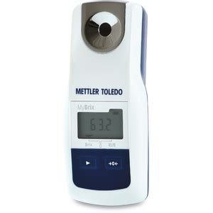 refractometer refrbrix|mettler refractometer mybrix.